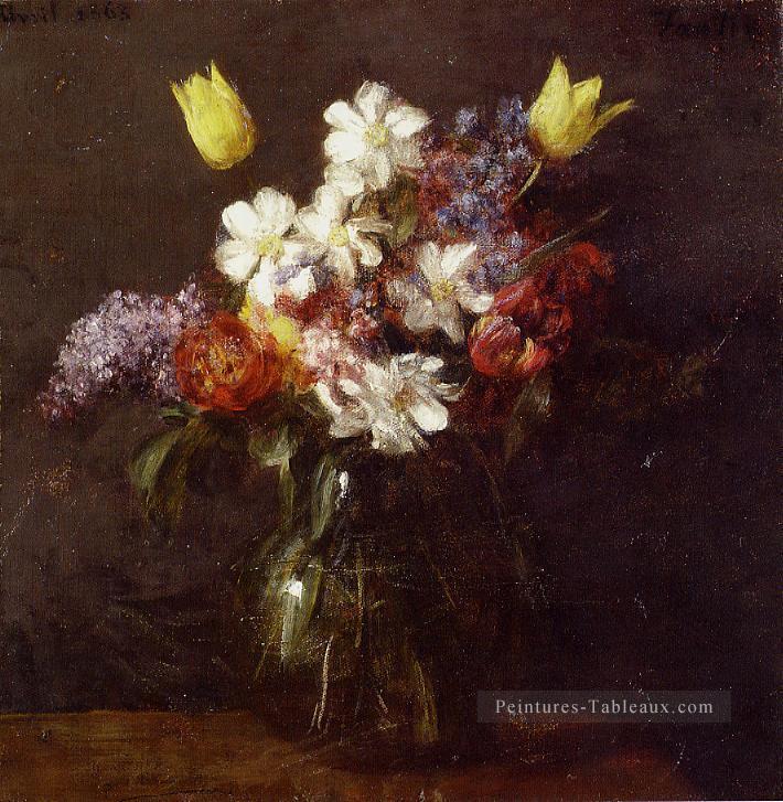 Fleurs5 Henri Fantin Latour Peintures à l'huile
